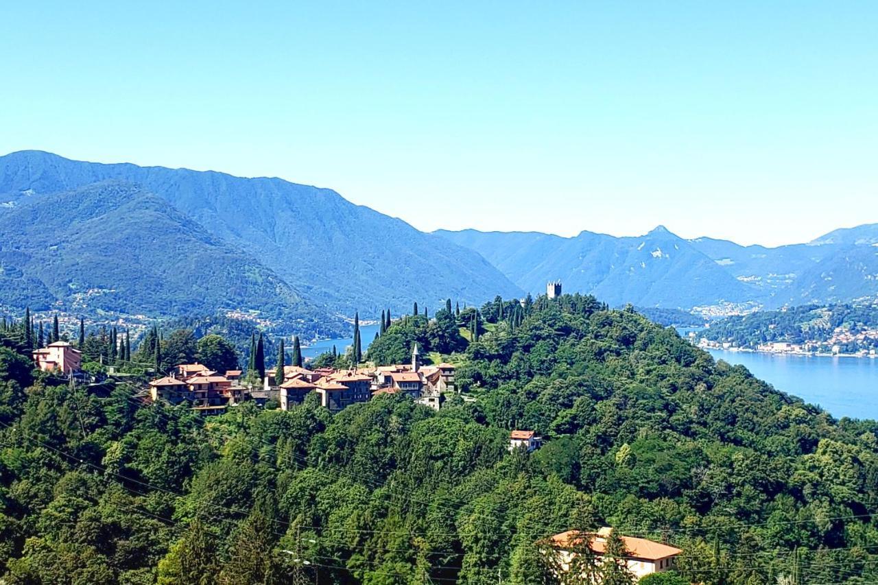 Romantic Lake Como Escape With View Perledo Exterior photo